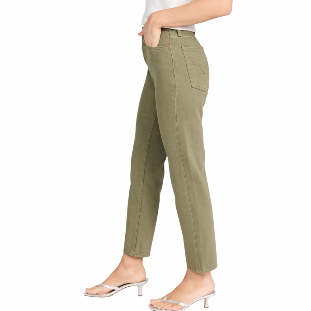 NEW LEVI’S Wedgie Straight Ankle Jeans Size 30 x 28 - Picture 2 of 6